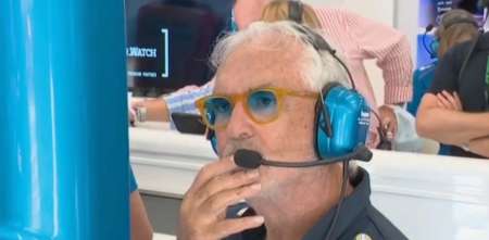 F1: así reaccionó Briatore al golpazo de Gasly durante la segunda práctica libre en Bélgica