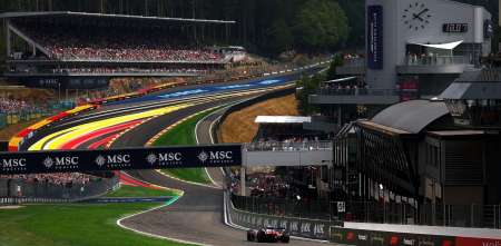 F1: así quedó conformada la grilla de largada del GP de Bélgica