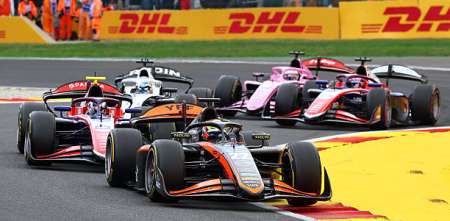 F2: Varrone se encaminaba a su primer podio, pero una bandera roja lo relegó al 14° puesto en Spa