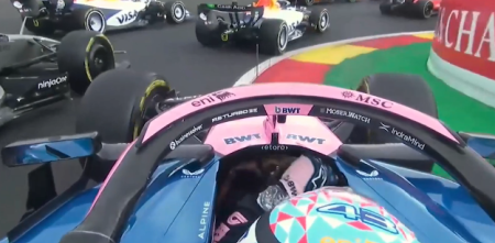 F1: ¡De 11° a 8°! La espectacular largada de Colapinto en el GP de Bélgica