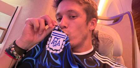 ¡Una locura! La particular cábala de Sacha Fenestraz para la final entre Argentina - España