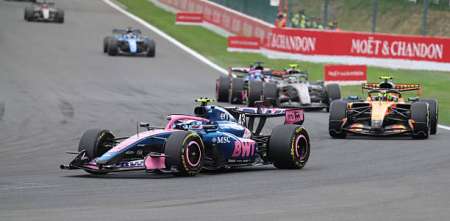 F1: Colapinto fue elegido entre los mejores de Bélgica y superó a Hamilton, Piastri y Gasly