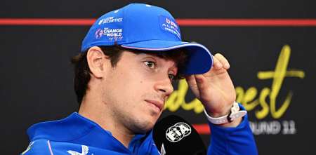 F1: Colapinto, sobre el complejo ritmo del Alpine tras aplicar las mejoras: "Fuimos ligeramente superados"