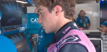 F1: el disgusto de Colapinto tras el golpe en la FP2 del GP de Hungría