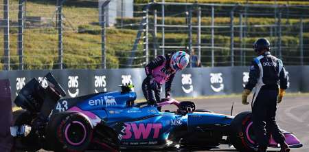 F1: la reacción de Gasly al accidente de Colapinto en la segunda práctica de Hungría