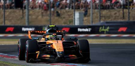 F1: Norris cortó la racha de Mercedes con la pole en Hungría y Colapinto clasificó 13°