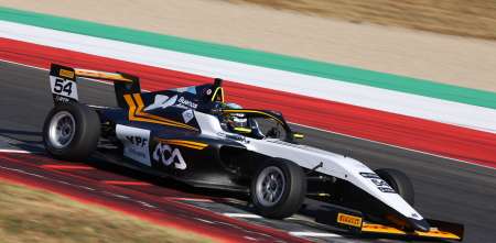 F4 Italiana: buen avance del Alpha 54 Racing en el sábado de Mugello