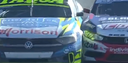 TN APAT: la bronca de Chapur con Gómez por el toque en la tercera serie de la Clase 3 en El Villicum