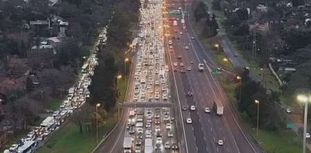 Atropellaron a una persona que cruzaba la Panamericana a la altura de Avenida Márquez