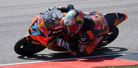 Moto3: Perrone voló en Silverstone, fue el más rápido y avanzó directo a la Q2 junto a Morelli