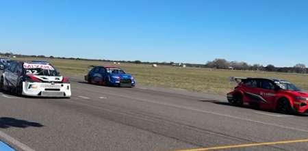 TC2000: así fue la frenética largada de la final en Toay, desde todos los ángulos