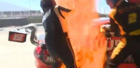 TC: ¡Atención! Sanción para el equipo del Guri Martínez tras el incendio del Ford de Lambiris en El Villicum
