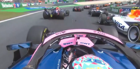 F1: así fue la positiva largada de Colapinto en la Sprint del GP de Países Bajos