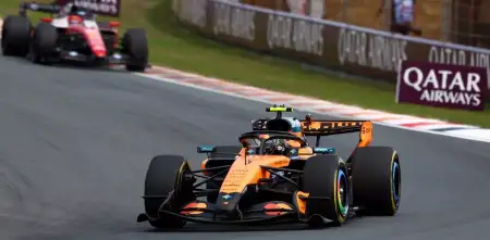 F1: Norris luchó hasta el final y se impuso en la clasificación del GP de Países Bajos; Colapinto fue P14