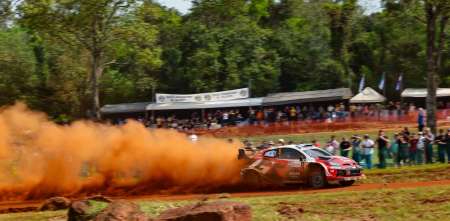 WRC: Pajari amplió su ventaja en el Rally de Paraguay y Fourmaux se acerca a Evans
