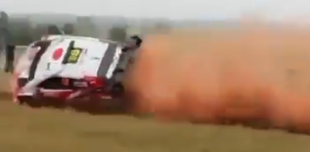 WRC: escalofriante accidente en el Rally de Paraguay