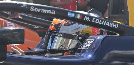 F3: Mattia Colnaghi recibió una penalización y se retrasará tanto en la grilla del Sprint como de la carrera principal