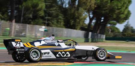 F4 Italiana: el Alpha 54 dejó atrás el sábado en Imola