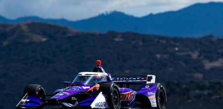 Sábado complejo para el Juncos Hollinger Racing en el cierre de IndyCar en Laguna Seca