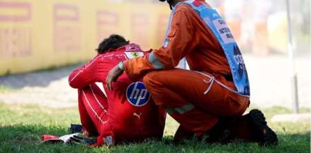 Leclerc no tendrá penalización en España pese a su fuerte accidente en Monza