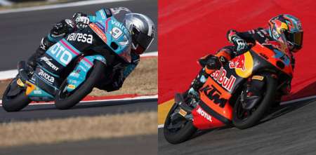 Moto3: Morelli y Perrone avanzaron a Q2 en la práctica clasificatoria tras un P4 y P6 en Misano