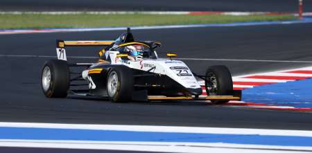 F4 Italiana: el Alpha 54 Racing cerró una fecha con pasajes positivos en Misano