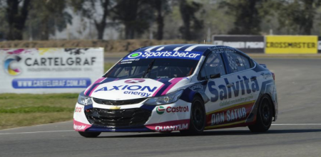 Canapino abandonó la final del TN APAT en Río Cuarto pero sigue en la punta del campeonato