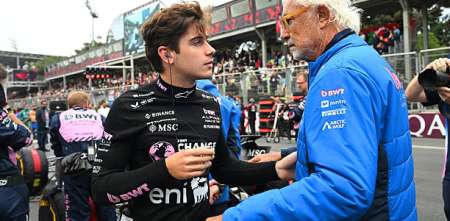 Briatore habló sobre el duelo Colapinto – Gasly en el GP de España y le envió un duro mensaje a los fans argentinos