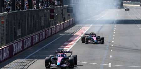 Colapinto fue P18 y Russell dominó el primer entrenamiento de la F1 en el GP de Azerbaiyán