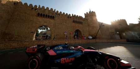 El difícil jueves para Colapinto en el GP de Azerbaiyán de F1
