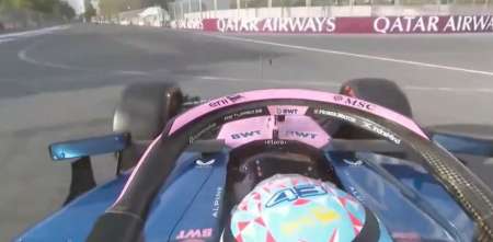 La salvada de Colapinto que no se vio en el GP de Azerbaiyán de F1