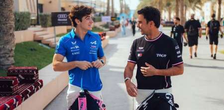 La divertida reacción de Checo Pérez y Colapinto ante el inusual escenario que surgió en las redes sociales