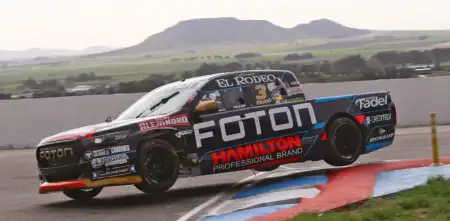 Werner y Fritzler, los dueños de las series del TC Pick Up en Balcarce