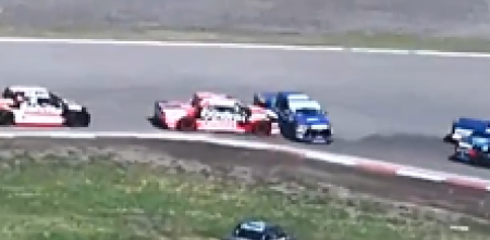 El toque entre Canapino y Azar que los perjudicó en la final del TC Pick Up en Balcarce