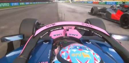 El sobrepaso de Colapinto a Bortoleto para remontar en el GP de Malasia de la F1
