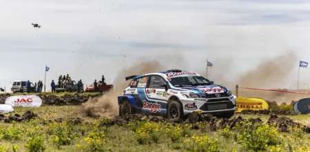 Federico Villagra pudo recuperarse y triunfó en el Rally Argentino en Entre Ríos