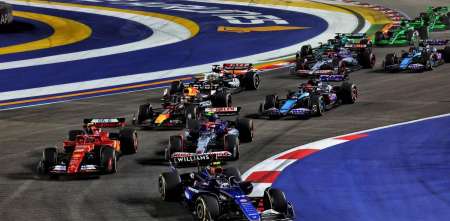 Colapinto y una largada que sorprendió a toda la F1 en el GP de Singapur 2024