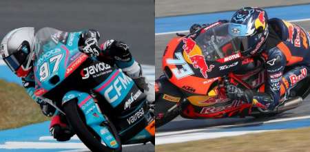 Morelli y Perrone deberán pasar por la Q1 tras completar una complicada práctica clasificatoria de Moto3 en Indonesia