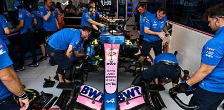 La queja de Colapinto a Barlow tras una modificación en la FP1 del GP de Singapur: "Terribles"