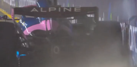 Colapinto y un golpe que le hizo perder tiempo valioso en la Q2 del GP de Singapur de F1