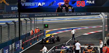 Así quedó la grilla definitiva para el GP de Singapur de Fórmula 1