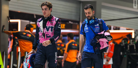 "Mantén la cabeza alta", el mensaje de Alpine a Colapinto tras una compleja clasificación en el GP de Singapur