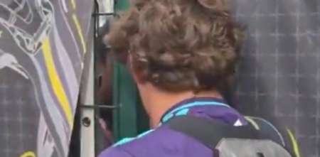 El insólito momento que vivió Antonelli en el GP de Singapur