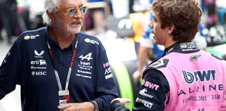 Trabajo en equipo: la foto de Colapinto y Briatore de cara al GP de Estados Unidos