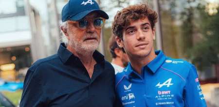 Briatore acompañó a Colapinto en su mensaje por el hate en redes sociales