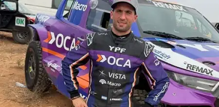 Kevin Benavides, sobre su accidente en el Rally de Marruecos: "Me dolió más no poder seguir, que el golpe en sí"