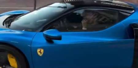 Bearman fue visto al volante de un lujoso Ferrari 849 Testarossa de más de 1.000 CV en Mónaco
