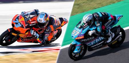 Perrone avanzó a Q2 pero fue sancionado para la carrera de Moto3 en Australia; Morelli terminó 21°
