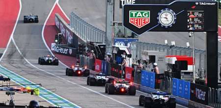 Así quedó la grilla definitiva para el GP de Estados Unidos de la Fórmula 1