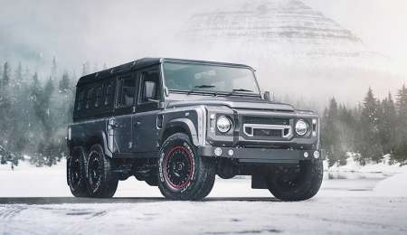 Un vehículo 6x6 para nueve personas